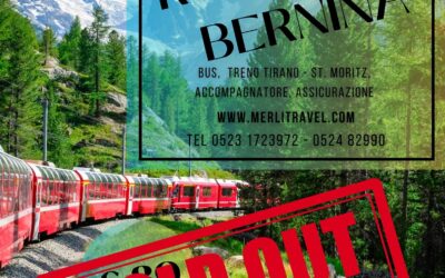 TRENINO ROSSO DEL BERNINA  domenica 20 ottobre SOLD OUT